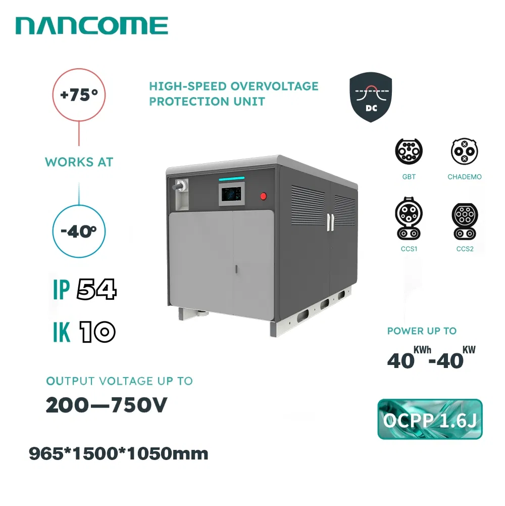 Nancome High-Efficiency Energy Storage System for Microgrid Projects with Catl Cells 175kwh