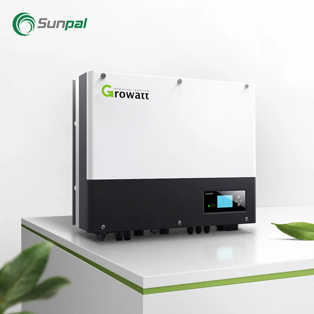 Growatt Sph5000 Hybrid Solar Inverter 3Kw 4Kw 5Kw 6Kw On Off Grid Pv Solar Inverter