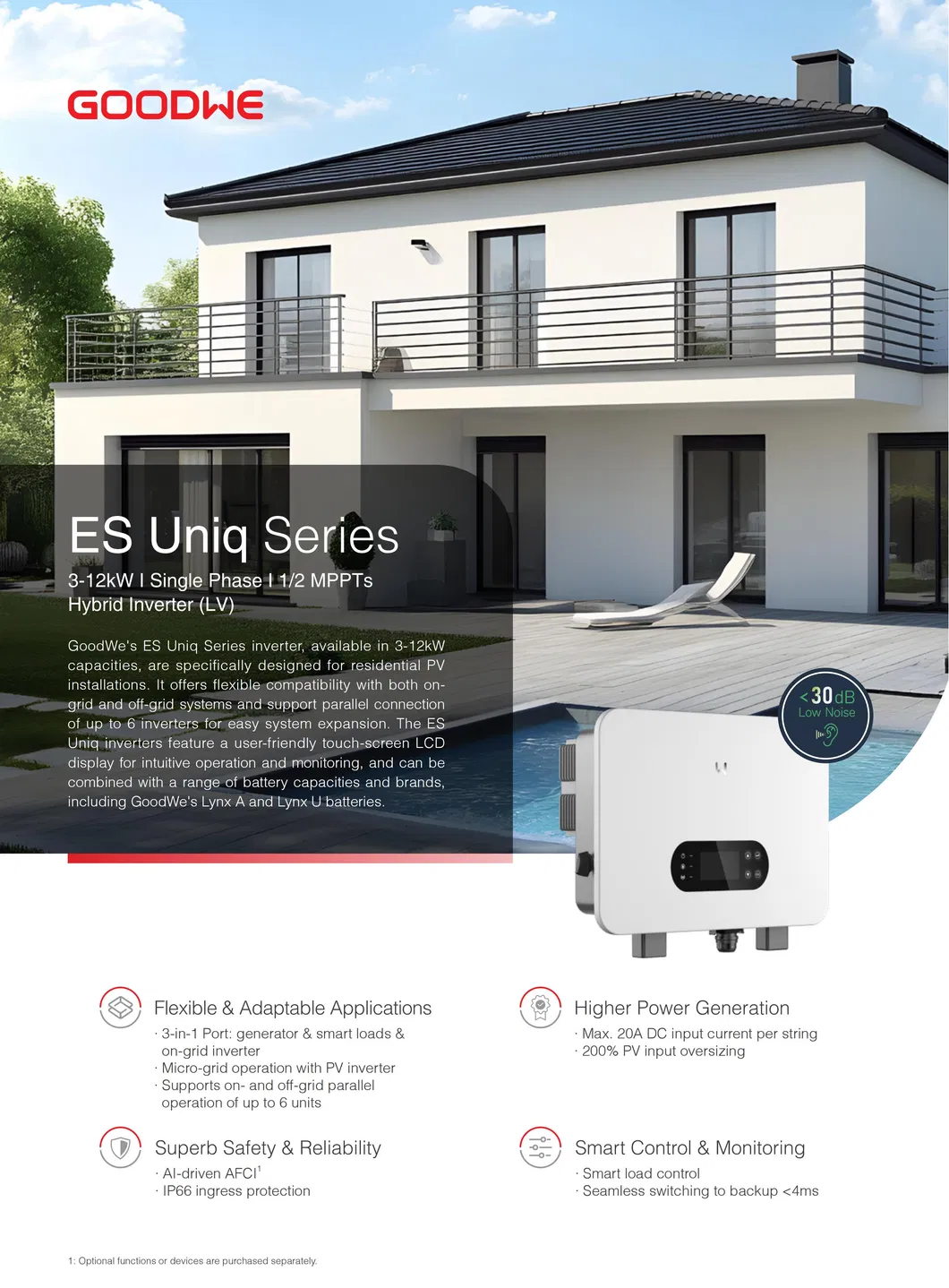 Goodwe Hybrid Inverter Overview