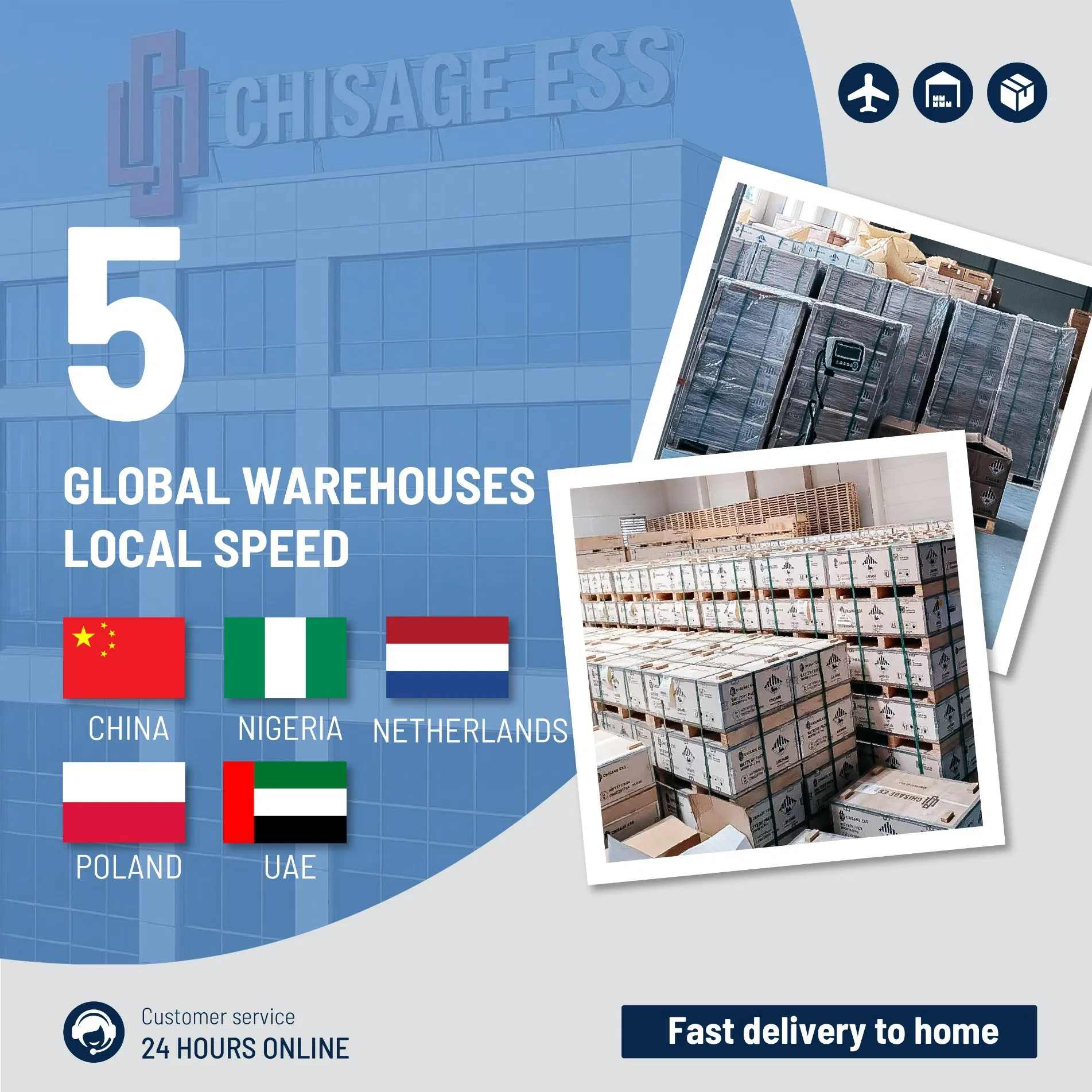 Residential Low Voltage Hybrid Inverter 5000W Inverter 97.6% Efficiency Solar Energt Storage Inverter