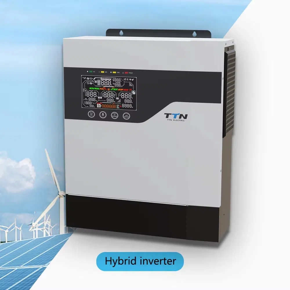 12V 24V 48V 5kw 5kVA 6kw 6kVA 6.2kw 7kw10kw 10kVA 11kw 11kVA 100kw MPPT off Grid Solar Inverter Hybrid