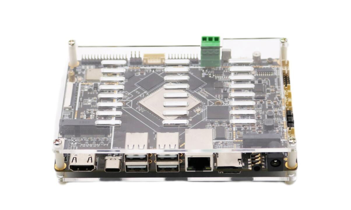 Npu 3tops Android 11 OS 5g WiFi RAM 4G ROM 64G 4K 60Hz Hdr10 HDMI 2.0A Rockchip 3399PRO Embedded PC with 6 Cores Cortex A72 A53 Edge Computer