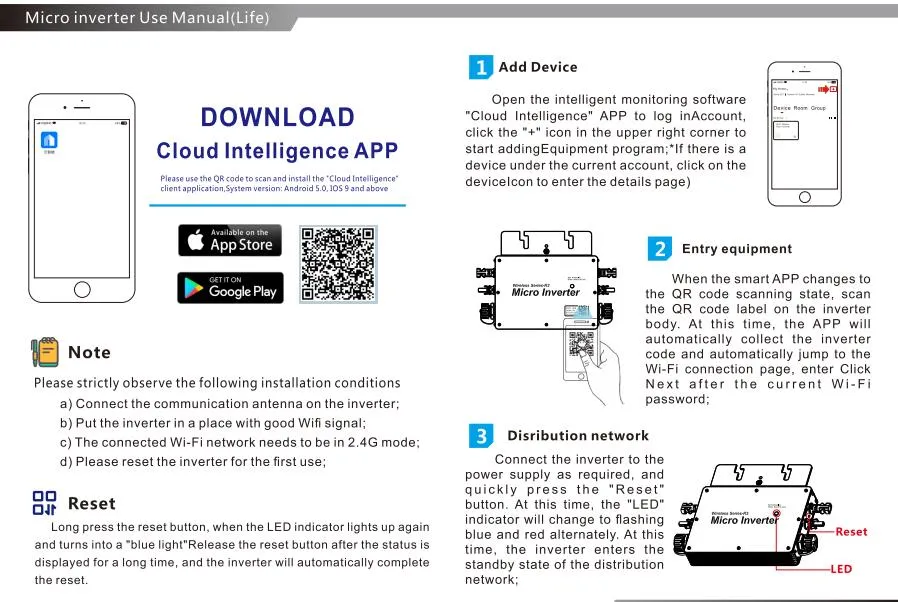 Grid Tie Micro Inverter