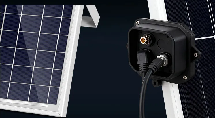 Solar panel features