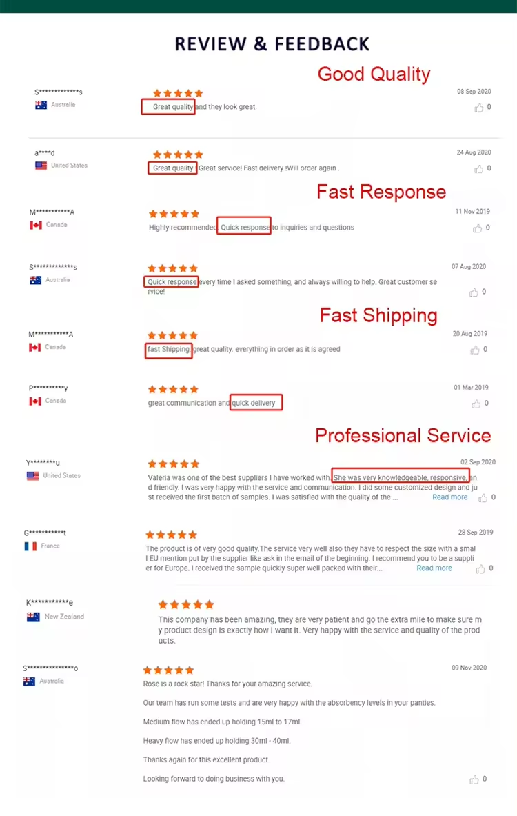 Customer Feedback