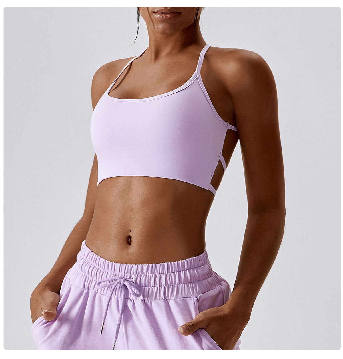 Custom Low MOQ Sport Bras Women Gym Bra Comfortable Women's Sports Bra for Fitness