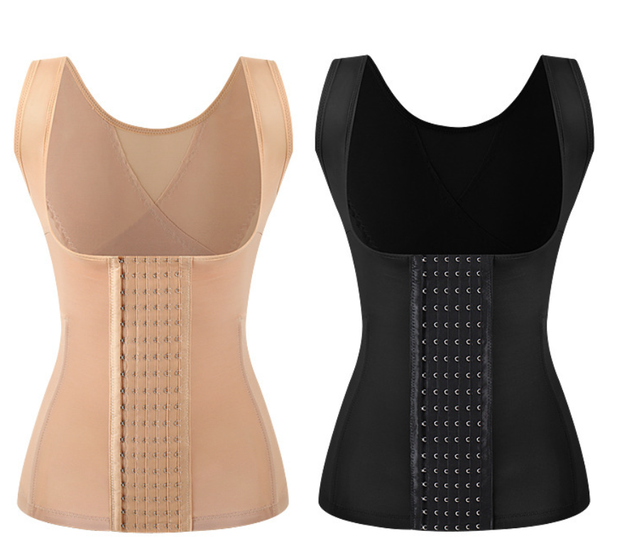 New Women's Belly Shaping Bodysuit Push-Up Vest Top Seamless Shapewear Tummy Control Romper for Postpartum Recovery