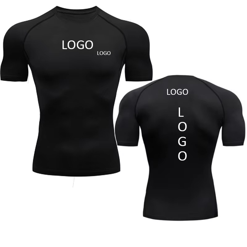 Fitness Model Wearing Gym T Shirt 4