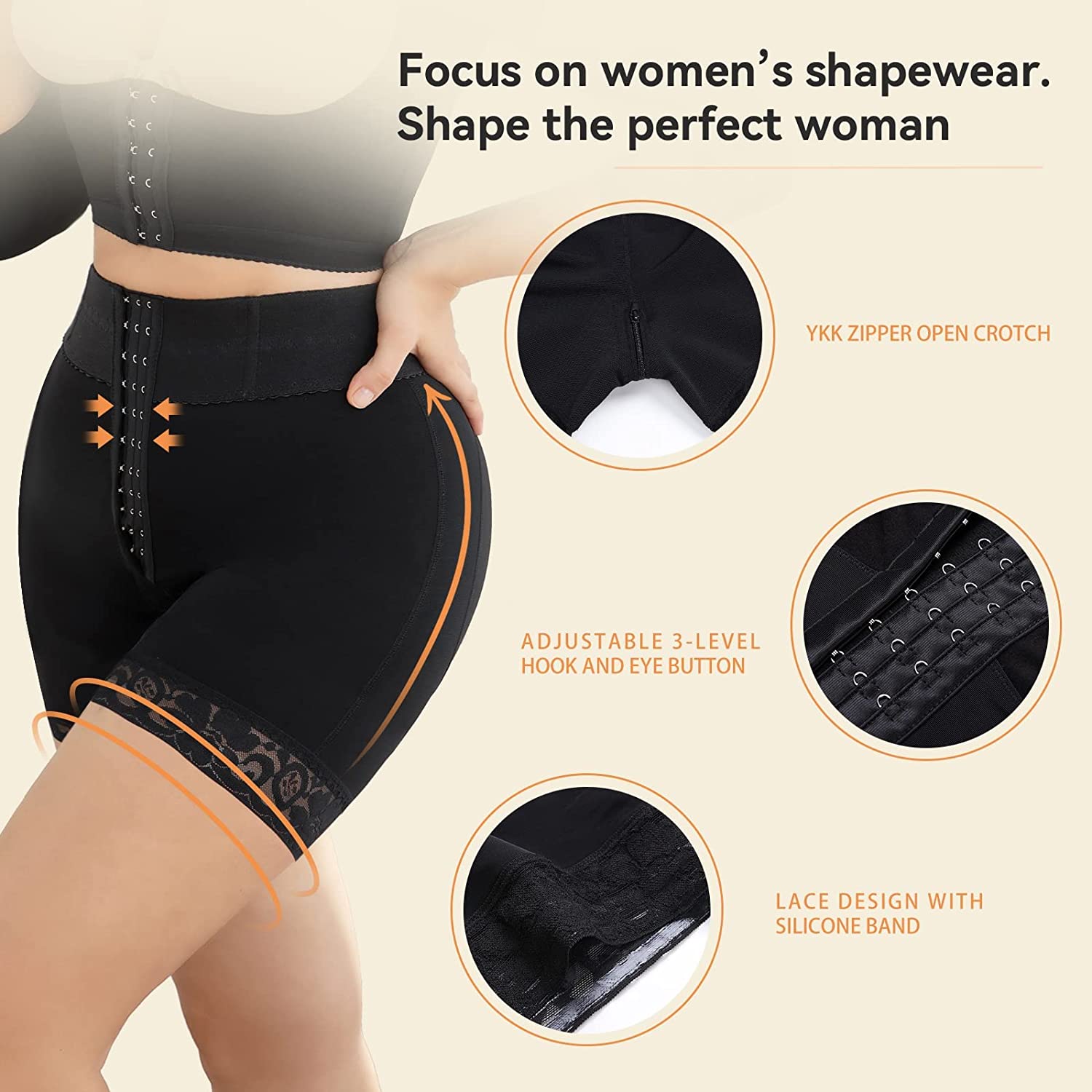 Butt Lifter ShaperTummy Control Butt Lifting Shapewear Shorts Butt Lift Panties Underwear Short Shapewear Control De Abdomen