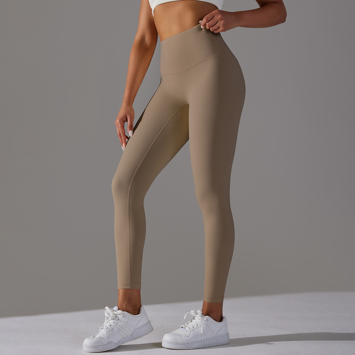 Butter Soft Yoga Leggings for Women High Waist Nylon Athletic Yoga Pants ODM Gym Fitness Workout Legging Manufacturer