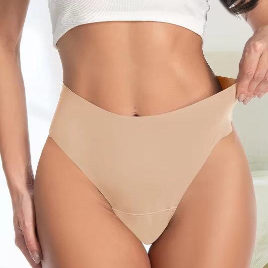 Brown XL Black Seamless Panties Anti Camel Toe Proof Underwear Prevention Panties Women Seamless Thong Sexy Thong for Yoga Wear