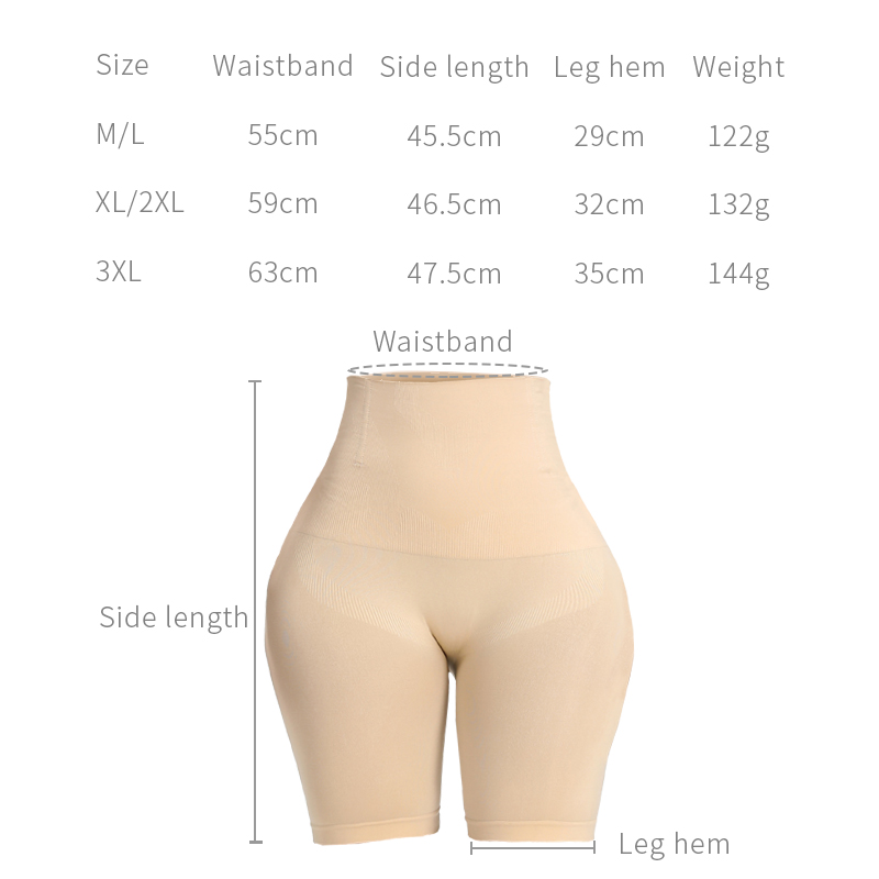 YiYun Butt Lifter High Waist Seamless Shaping Shorts Body Shapers Women Control Panties Belly Slimming Shaping Pants