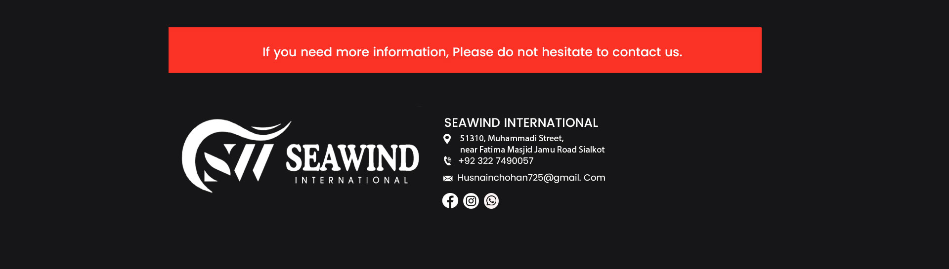 Closing Banner