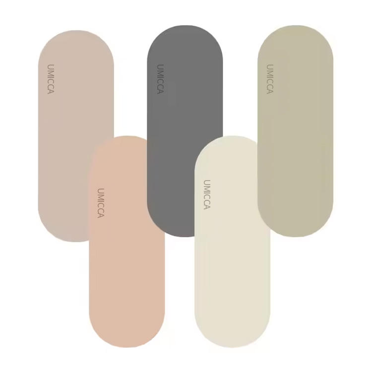 Custom Oval Arch Yoga Mat PU Natural Rubber Non Slip Beige White Yoga Mat For Studios
