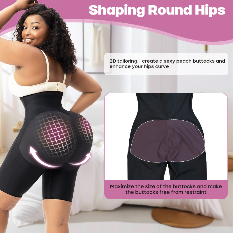 High Waisted Shorts Tummy Control Shapewear Panty Short Butt Lifter Bbl Colombian Faja Short Post Surgery Stage 2