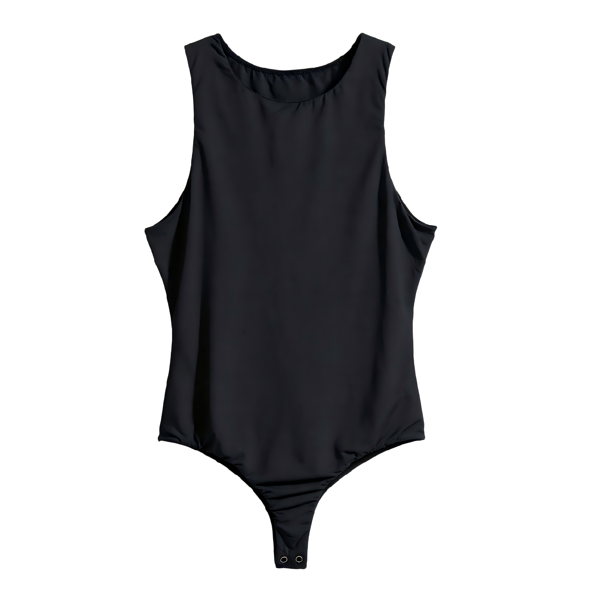 Wholesale Women Thong Bodysuit Sleeveless Round Neck Solid Color Soft Stretchy Tank Top Bodysuit Casual Slim Fit Basic Body
