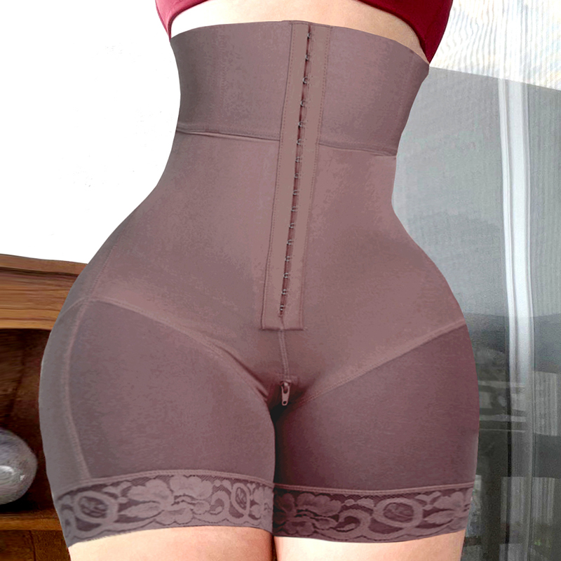 BBL Shorts Fajas Colombianas Moldearas Shapewear Waist Trainer Body Shaper Breathable Medium Control Panties