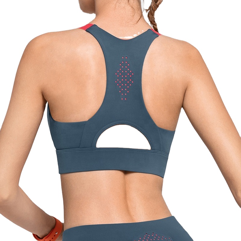 Custom Logo Workout Athletic Wear High Impact Sports Bra Gym Yoga Bra Push up Sports Bra for Women