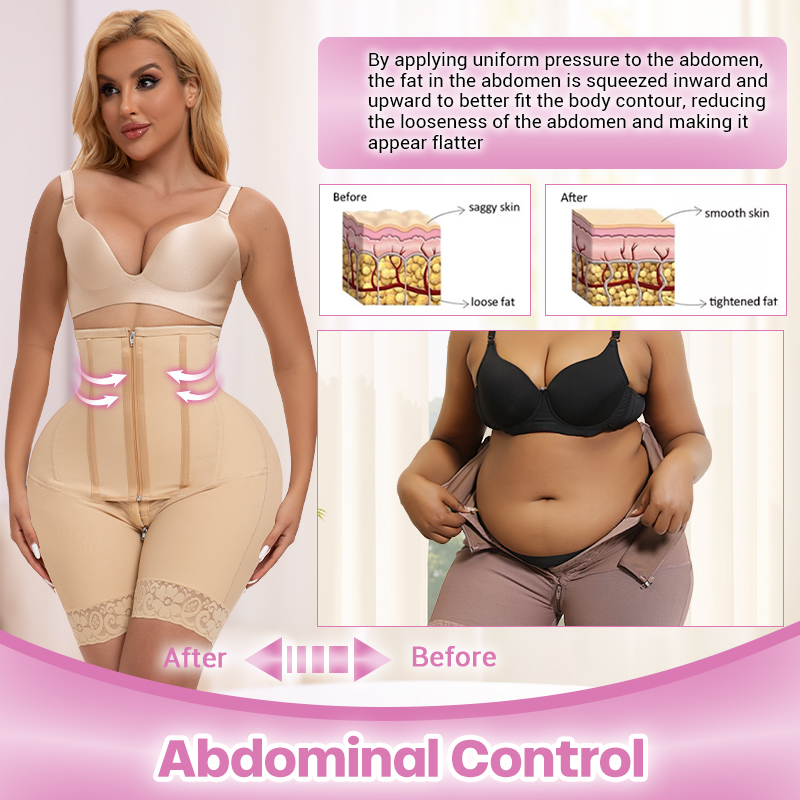 High Waist Butt Lifter Post Op Fajas Moldeadora Para Mujer Tummy Control Surgery Compression Colombianas Faja Shorts