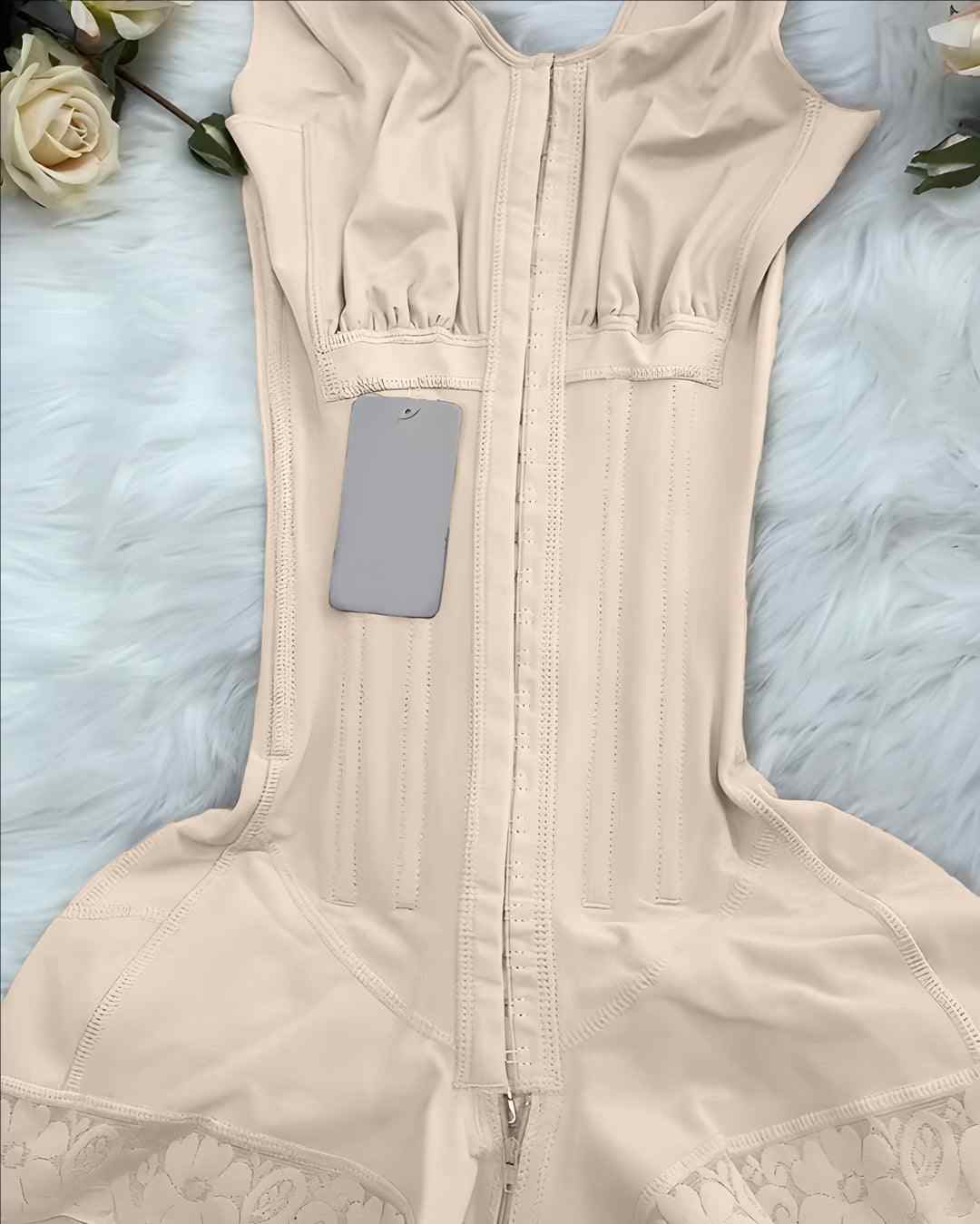 Fajas Colombianas Full Body Shaper with Steel Boning