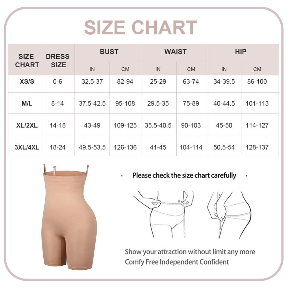 Product Size Chart