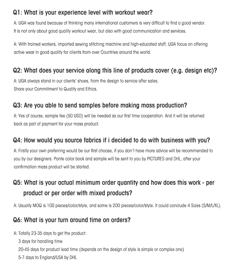 FAQ Overview