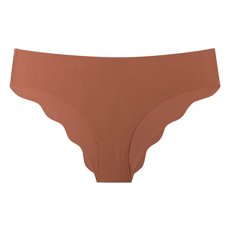 Hot Selling Women's Summer Sexy Ice Silk Underwear Traceless Panties Breathable Briefs Ladies Seamless Underpants