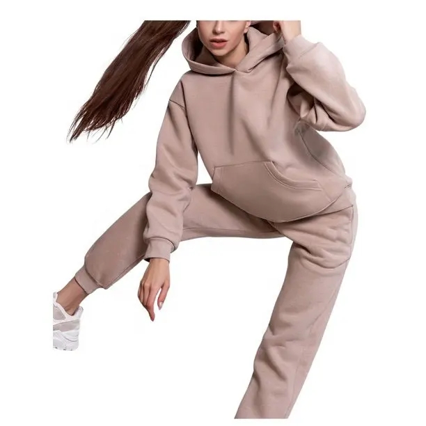 Popular Unisex Tracksuit Embroidered Print logo Custom Jogging Suits Form Fit Lounge Wear Track Suit