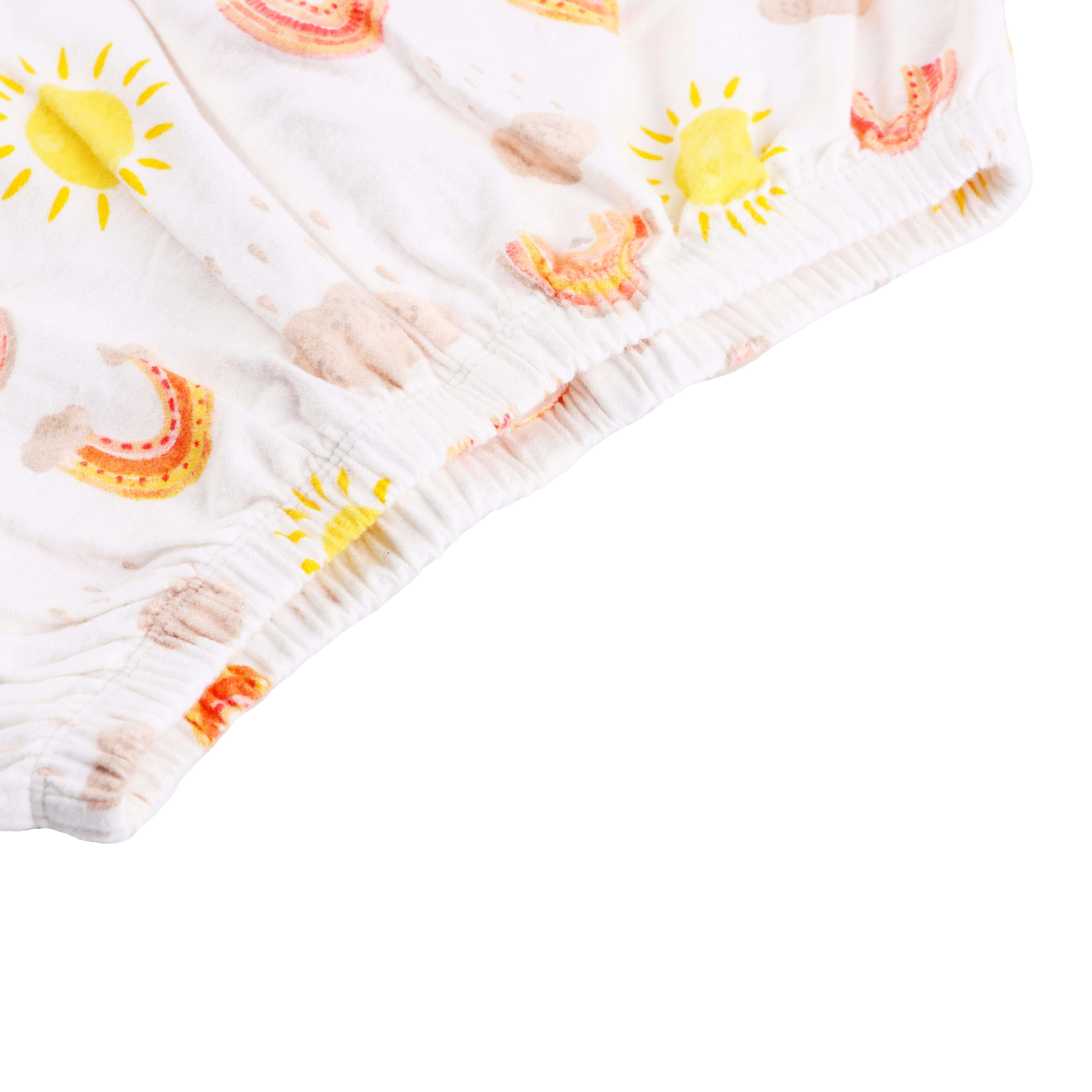 Comfortable ODM 100% Cotton Flannel Long Sleeve Pajamas Casual Sleepwear Elastic Waist Lounge Wear