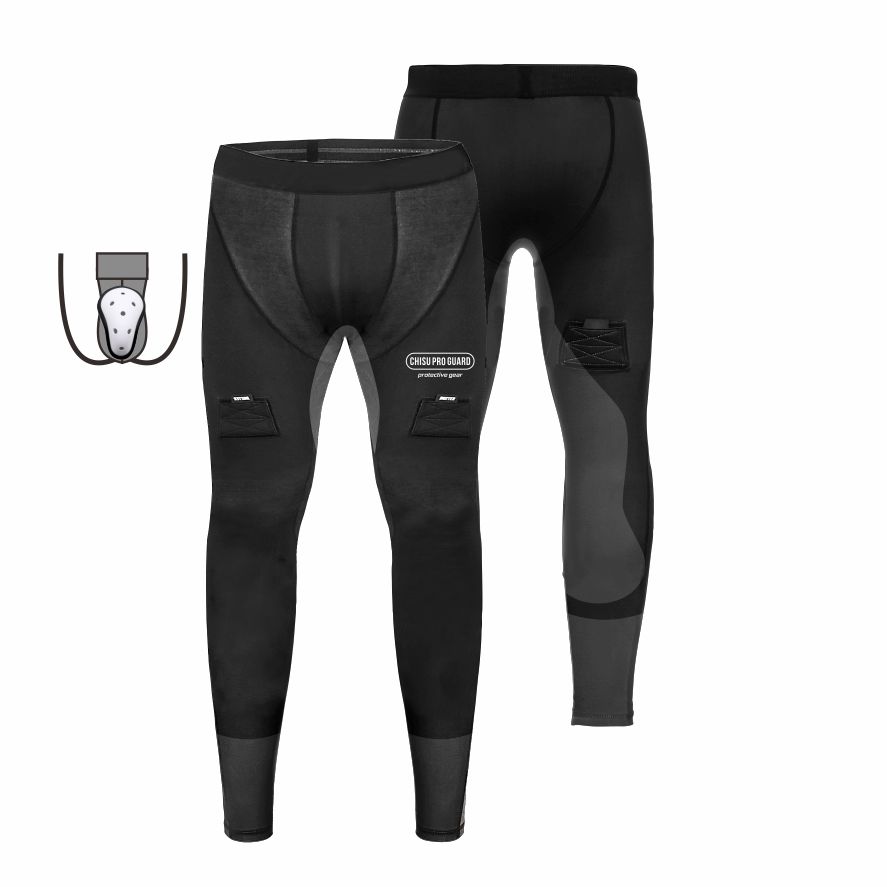 Cut Resistant Fabric Compression Pants Professional Hockey Player Custom High Collar Ice Hockey Anti-cut Quick-drying Underwear