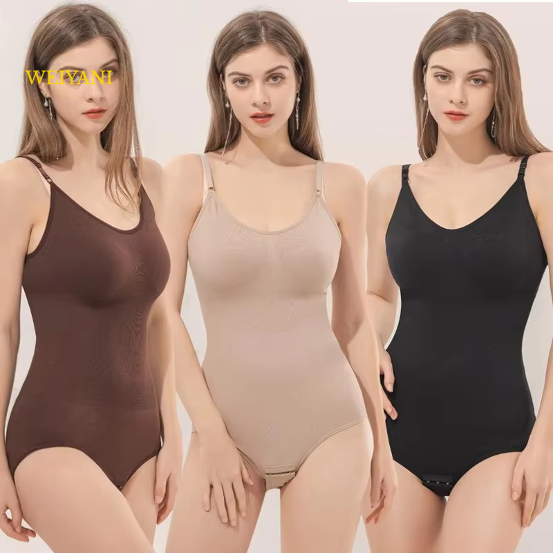 Custom Plus Size Shapers Slim Compression Jumpsuits Tummy Control One Piece BodySuit Shapewear Corset Full BodyShaper for Women