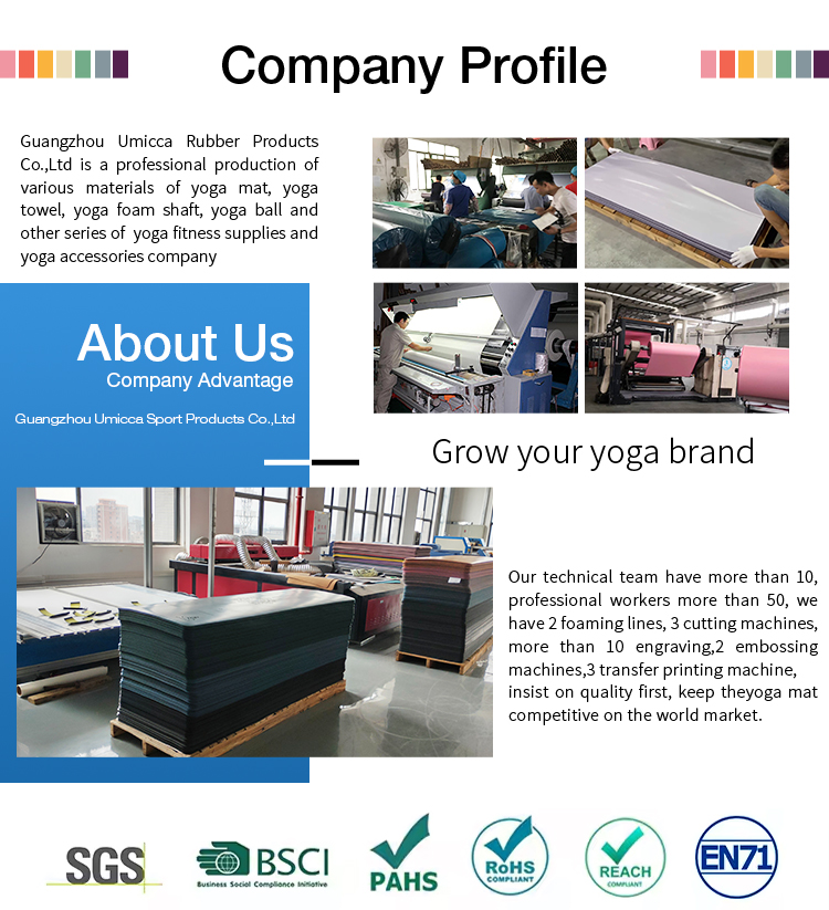 Yoga Mat Colors Options