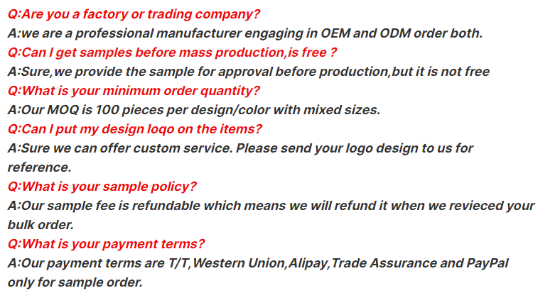 FAQ Summary Graphic