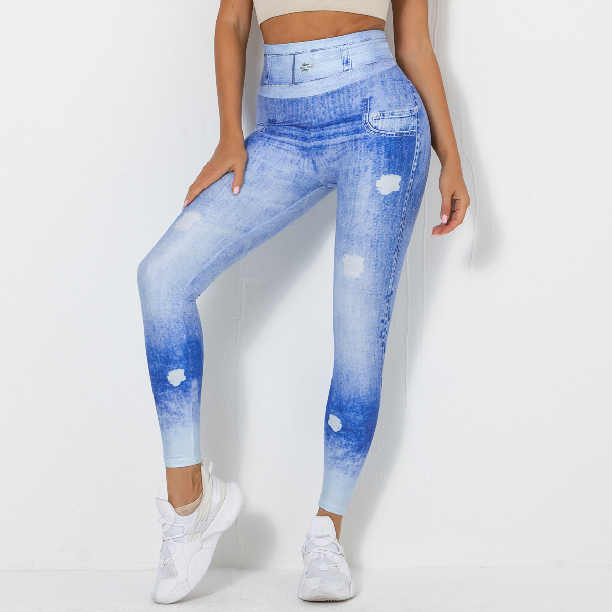 Dropshipping Custom Logo Cheap Fitness Clothing Women High Waist Gym Yoga Pants Tights Yoga Leggings for Women