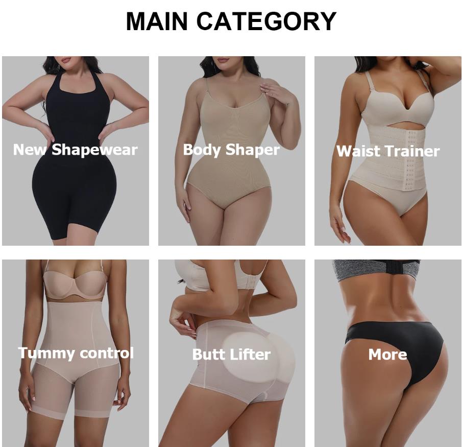High Waist Butter Lifter Fajas Shorts Women'S Underwear No Trace Butt Lifter Shaper Daily Wear With Hip Styling