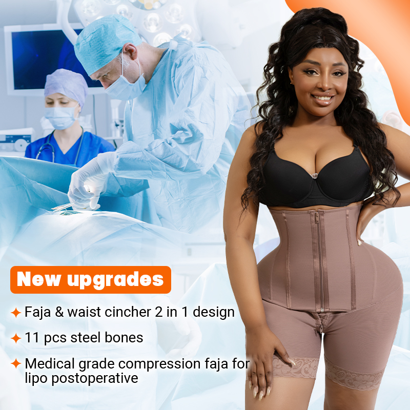 Post After Surgery Stage 2 Bbl Butt Lifter Hip Dip Shapewear Slimming Body Shaper Shorts Para Mujer Colombianas Faja