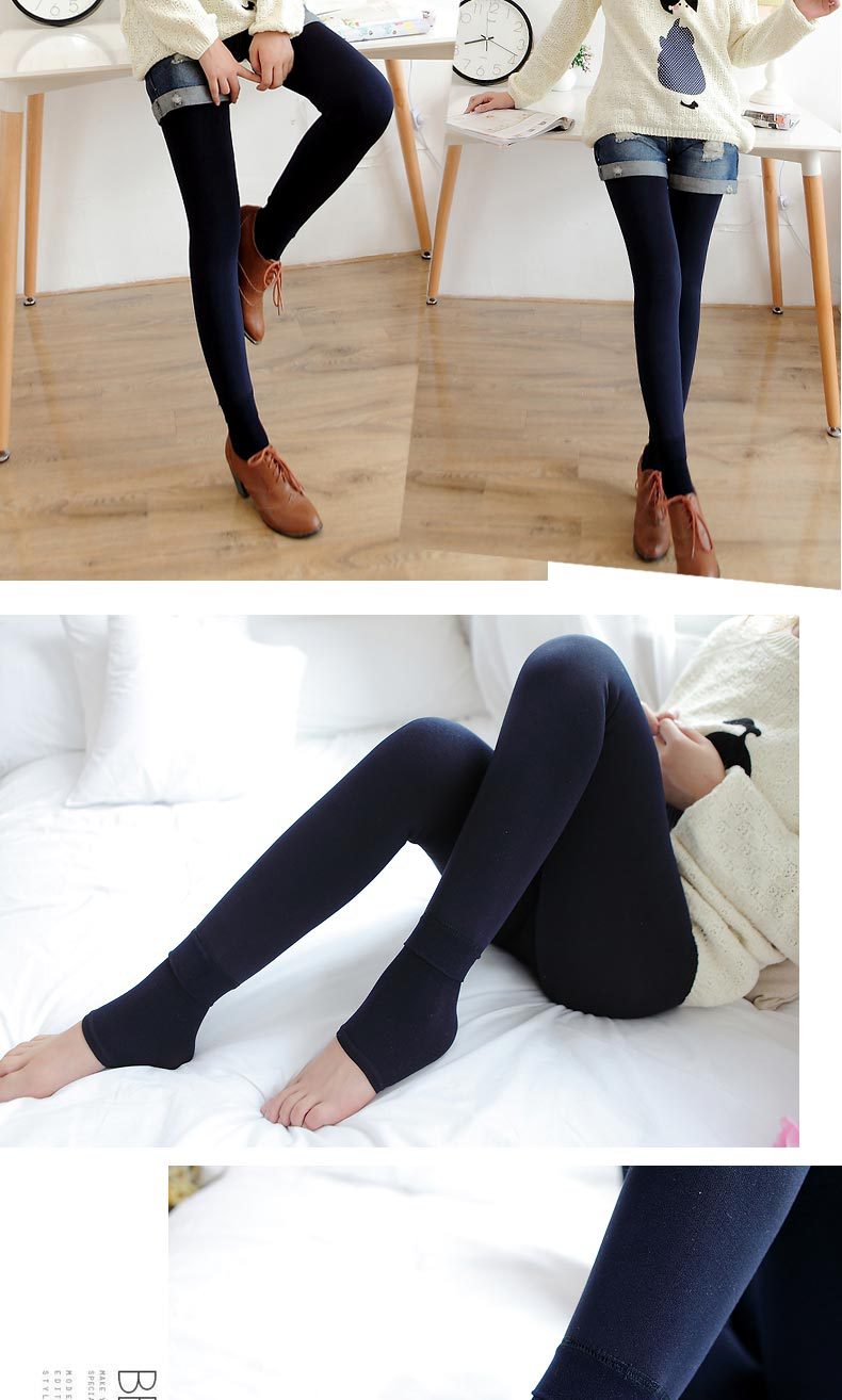 Thick Warm Leggings Detail 12