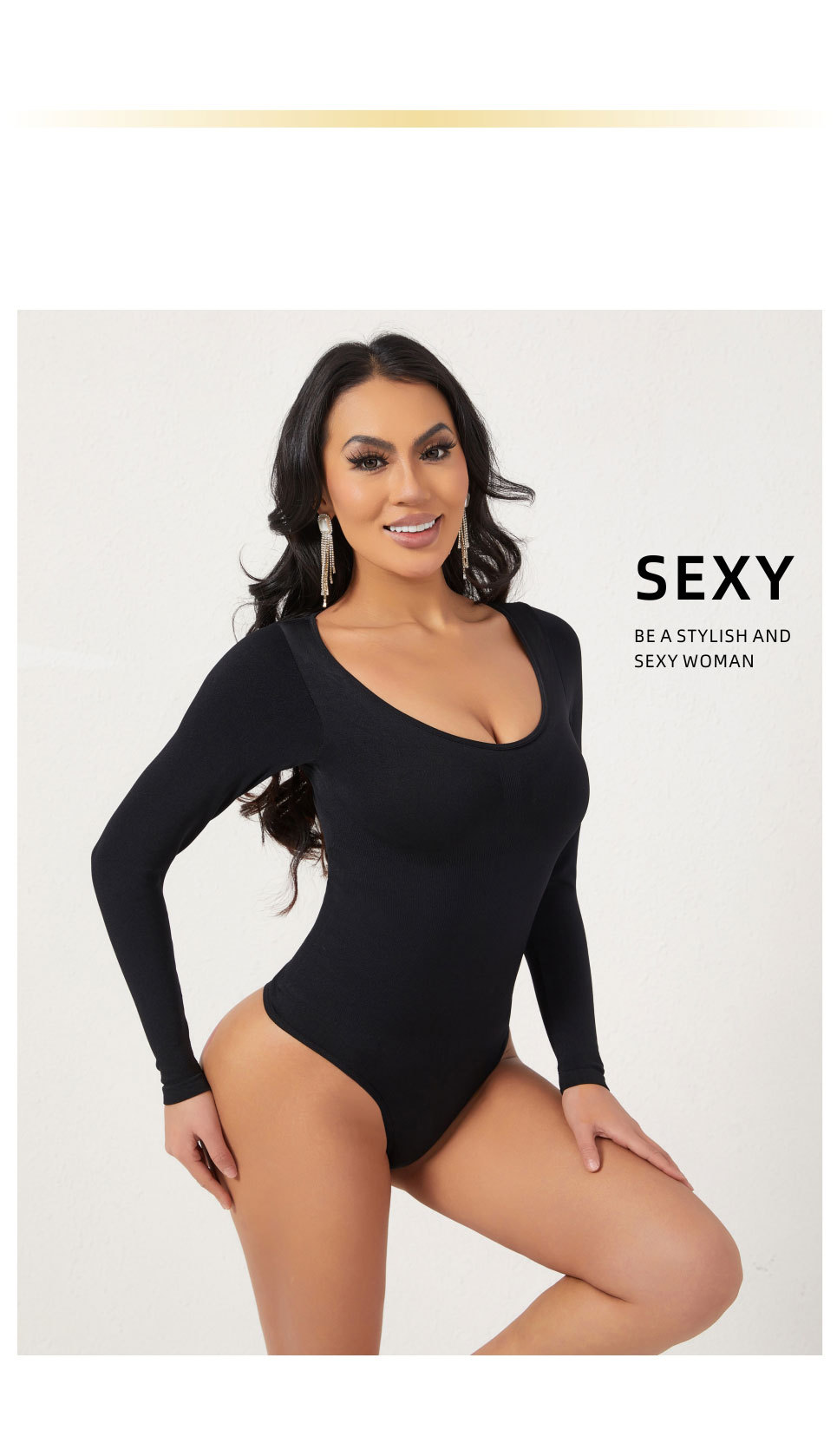 Seamless Neckline Cut