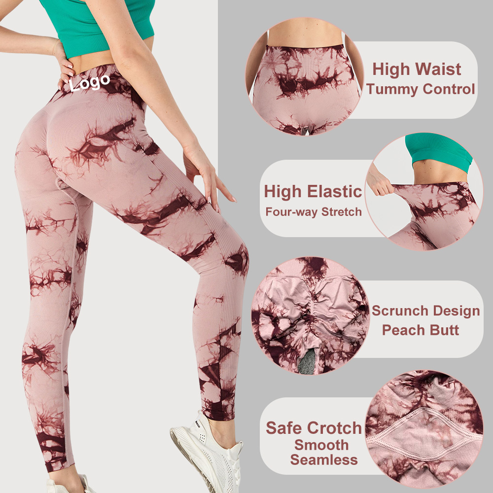 Seamless Push Scrunch Butt Sports Leggings for Women XL Spandex Gym Fitness Tights with Tummy Control Yoga Workout Pants