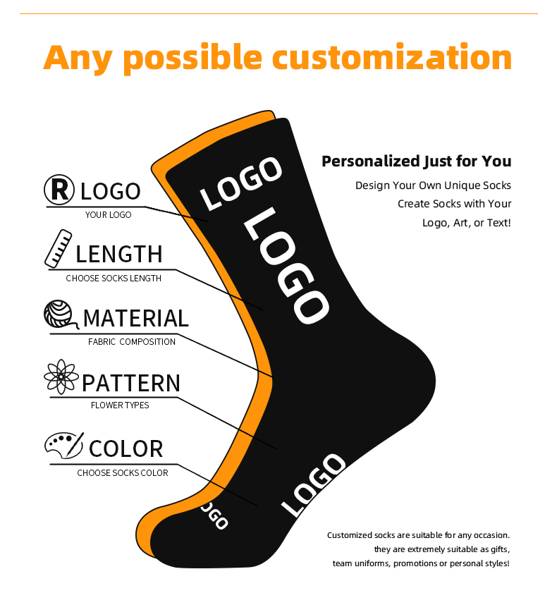 Custom Designed Knee-High Colorful Nylon Flight Compression Socks 15-20 MmHg Nurse Compression Socks Knitted for Youth Women