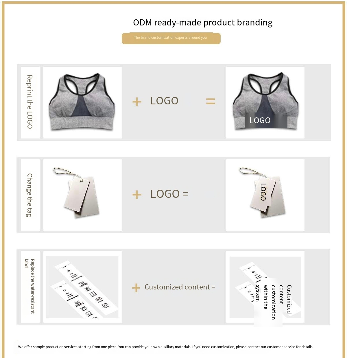Quality bag and clothing customization 11
