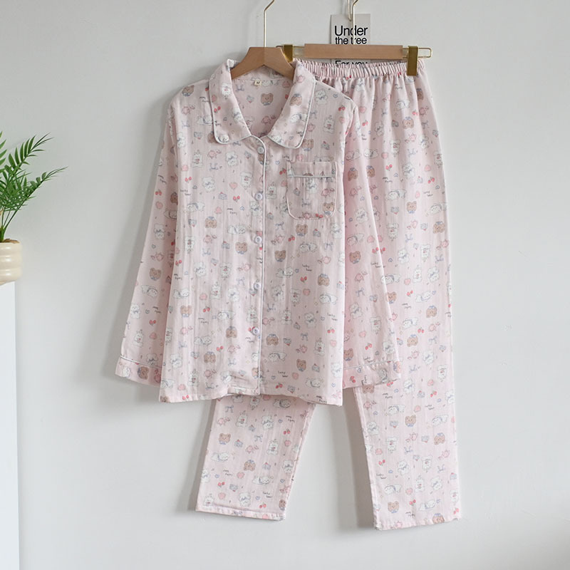 Embroidered sleepwear