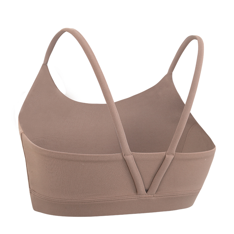 Women Quick Dry Skin Friendly Sports Bra Lady Solid Color Fashion Hot Sexy Backless Sports Bra for Fitness Yoga Exercise