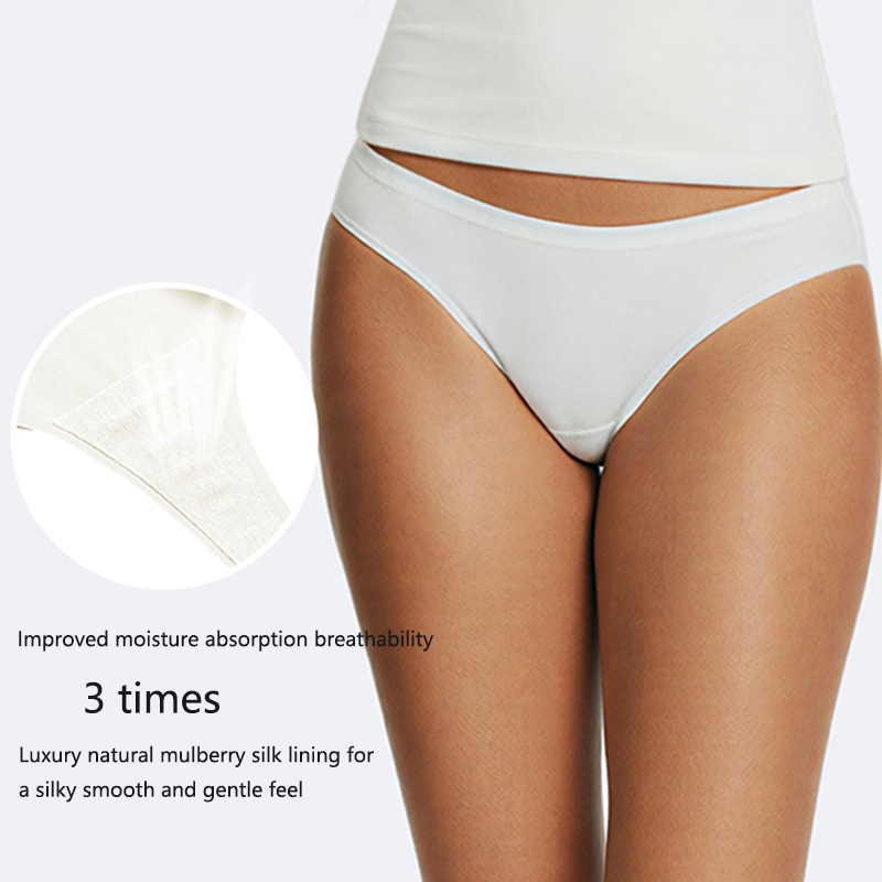 Ice Silk Seamless Underwear, Peach-shaped, Breathable Yoga-specific Thong, Two-pack.