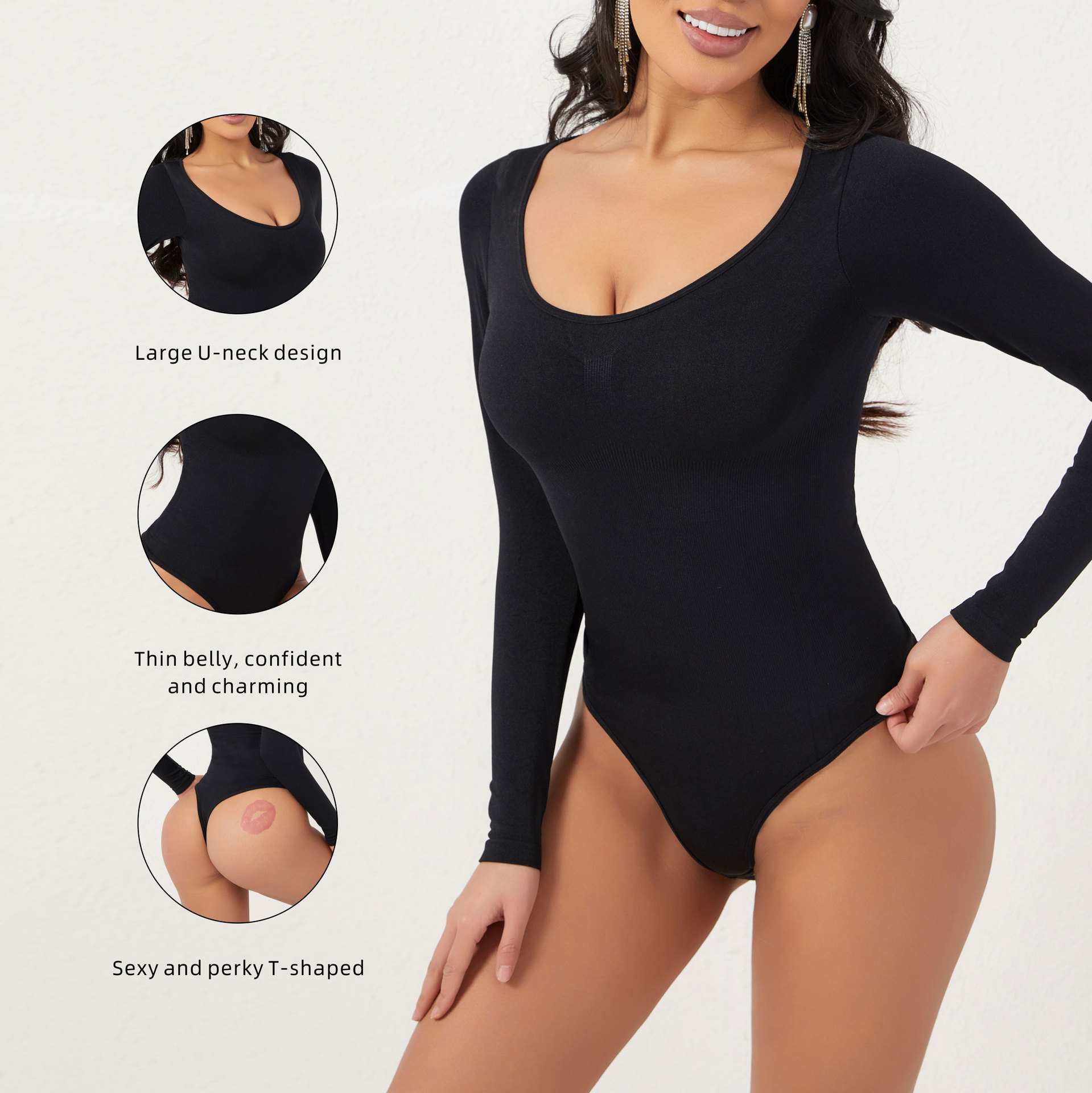 Women Full Body Shaper Tummy Control Slimming Sheath Butt Lifter Push up Thigh Slimmer Abdomen Shapers Corset