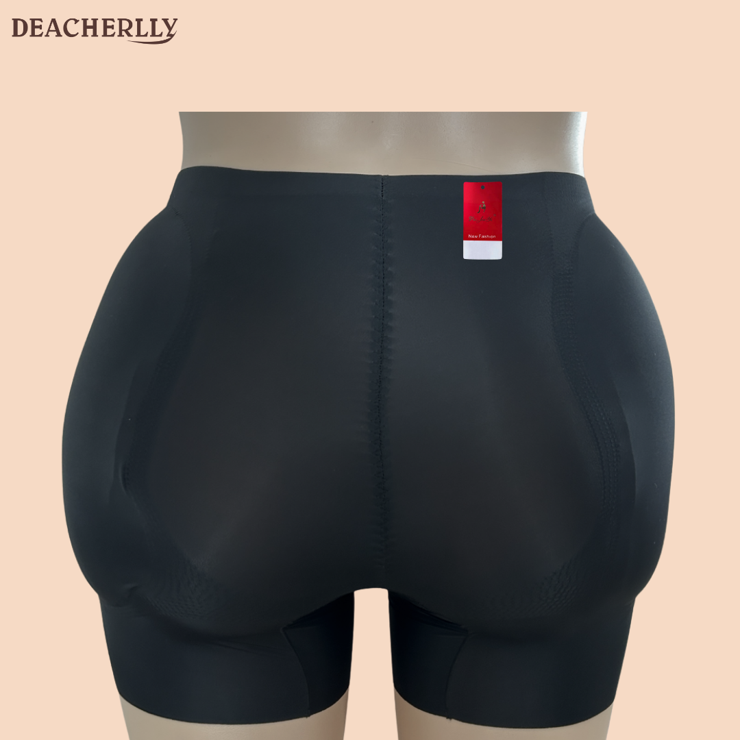Non-removable Hip Padded Shaper Shorts Hip Enhancer Smooth Tummy Snatch Waist Seamless Control Panty
