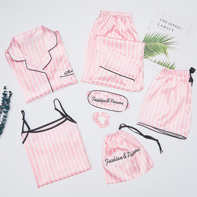 Fruit Printed Satin Pajamas 1