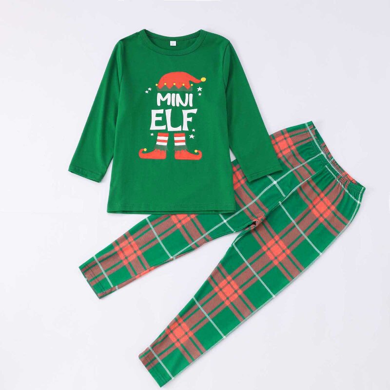 DDP New Design Family Long Sleeve Lounge Set Pajamas Nighty Women's Sleepwear Hot Selling Family Christmas Pajamas Sets