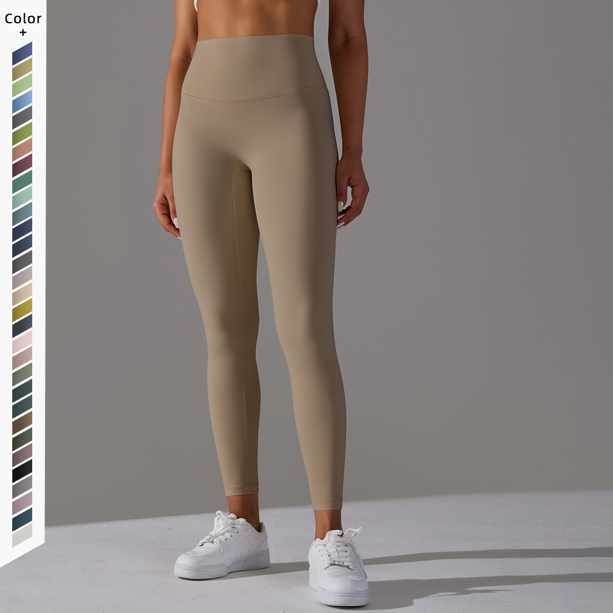 Butter Soft Yoga Leggings for Women High Waist Nylon Athletic Yoga Pants ODM Gym Fitness Workout Legging Manufacturer