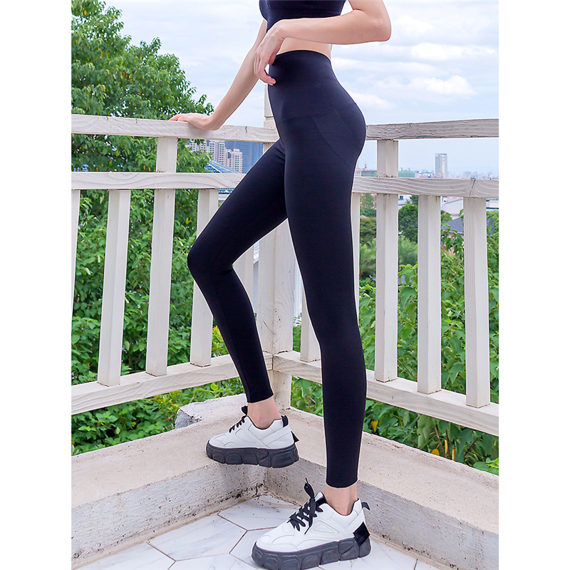 Workout Tights High Waist Gym Scrunch Butt Seamless Women Yoga Black Leggings